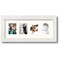 ArtToFrames Collage Photo Picture Frame with 4 - 2.5x3.5 inch Openings, Framed in White with Over 62 Mat Color Options and Regular Glass (CSM-3966-20)